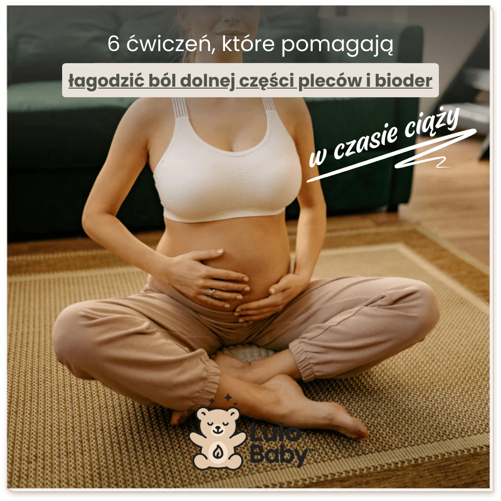 E-BOOK - "Relief for the back and lower back during pregnancy - 6 exercises for expectant mothers"