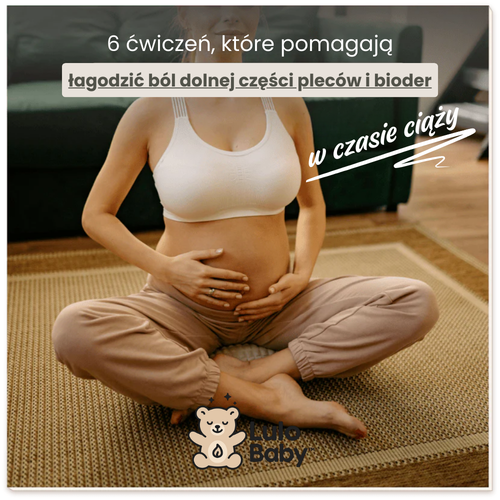 E-BOOK - "Relief for the back and lower back during pregnancy - 6 exercises for expectant mothers"