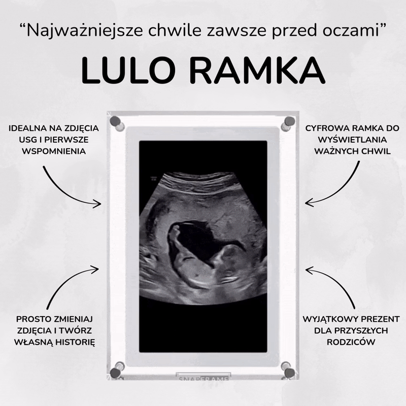 LuloRamka™ – Cyfrowa ramka na najważniejsze rodzinne chwile