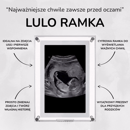 LuloRamka™ – Cyfrowa ramka na najważniejsze rodzinne chwile