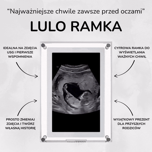 LuloRamka™ – Cyfrowa ramka na najważniejsze rodzinne chwile