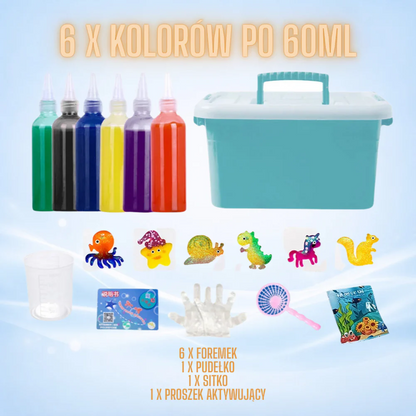 LuloAquaStworki™ - Kreatywny zestaw do tworzenia wodnych stworków