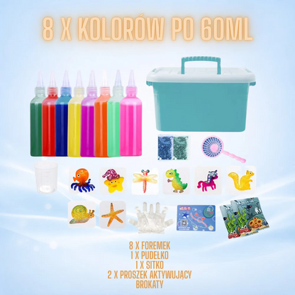 LuloAquaStworki™ - Kreatywny zestaw do tworzenia wodnych stworków